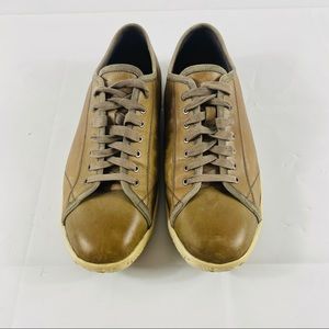 John Varvatos Leather Casual Sneaker Lace Up 13